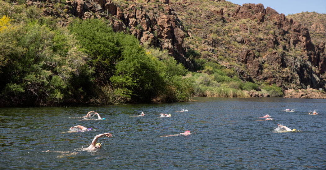 Unexpected Open Water Challenge: 40 miles across Arizona